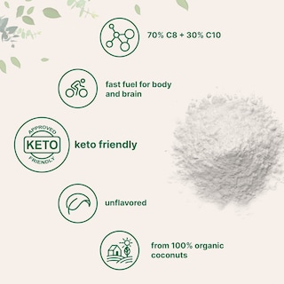 Foto 4 | Foto 4 | Microingredientes Orgánicos De Aceite Mct En Polvo, 454 G - Venta Internacional.