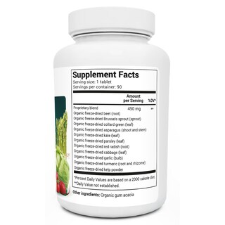 Foto 2 | Foto 2 | Suplemento Dr. Berg Greens Superfood Crucíferous 90 Comprimidos - Venta Internacional.