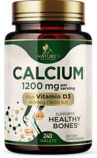 Foto 1 | Foto 1 | Suplemento De Calcio Nature's Nutrition 1200 Mg Con Vitamina D3 - Venta Internacional.