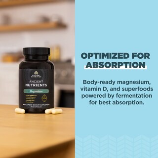Foto 4 | Foto 4 | Suplemento De Magnesio De Ancient Nutrition 300 Mg Con Vitamina D 90 Cápsulas - Venta Internacional.