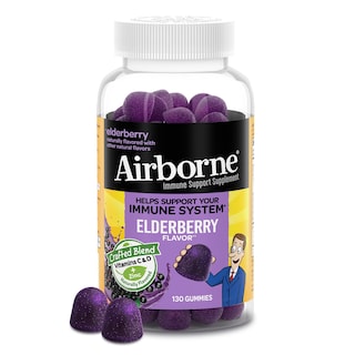 Foto 1 | Foto 1 | Gomitas Airborne Elderberry + Zinc Y Vitamina C 130 Unidades - Venta Internacional.