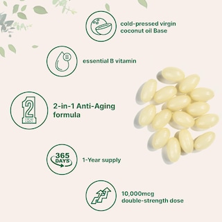 Foto 4 | Foto 4 | Suplemento De Microingredientes De Biotina De 10,000 Mcg Con Ácido Hialurónico De 25 Mg - Venta Internacional.