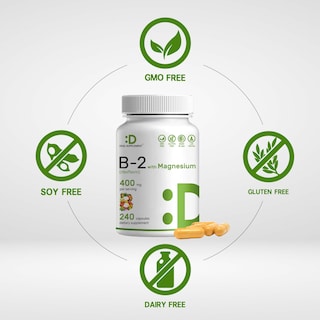 Foto 3 | Foto 3 | Suplemento, Oferta, Vitamina B2, Riboflavina, 400 Mg, 240 Cápsulas - Venta Internacional.