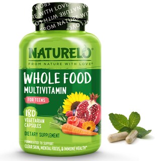 Foto 1 | Foto 1 | Suplemento Multivitamínico Naturelo Whole Food Teens 180 Cápsulas - Venta Internacional.
