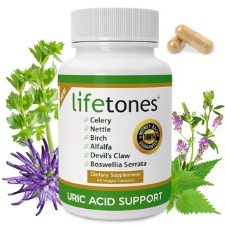 Foto 2 | Foto 2 | Supplement Life Tones Uric Acid Support 60 Cápsulas - Venta Internacional.