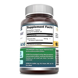 Foto 2 | Foto 2 | Suplemento De Ácido Hialurónico Amazing Formulas 100 Mg 120 Cápsulas - Venta Internacional.