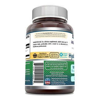 Foto 3 | Foto 3 | Suplemento De Ácido Hialurónico Amazing Formulas 100 Mg 120 Cápsulas - Venta Internacional.