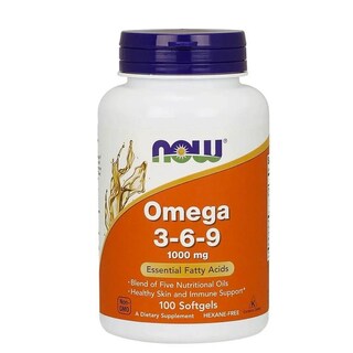 Foto 1 | Foto 1 | Omega 3, 6 Y 9 Vitaminas Now 1000mg 100 Softgels