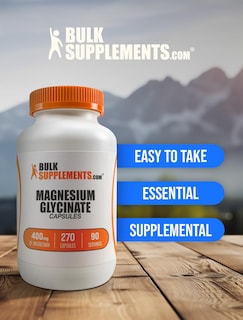 Foto 5 | Foto 5 | Suplemento De Glicinato De Magnesio A Granel, 400 Mg, 270 Cápsulas - Venta Internacional.