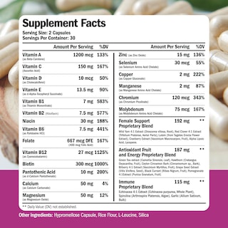 Foto 3 | Foto 3 | Multivitamínico Vimerson Health Para Mujeres Con 20 Vitaminas Y Minerales - Venta Internacional.