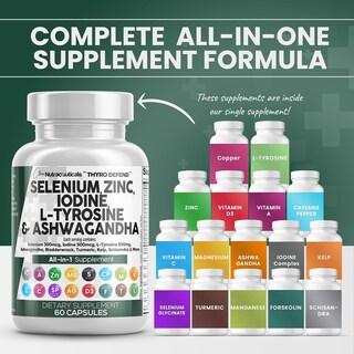 Foto 2 | Foto 2 | Suplemento De Apoyo A La Tiroides Clean Nutraceuticals 60 Cápsulas - Venta Internacional.