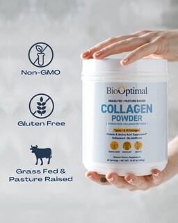 Foto 4 | Foto 4 | Péptidos De Colágeno En Polvo Biooptimal Alimentados Con Pasto, 45 Porciones - Venta Internacional.