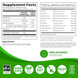 Foto 2 | Foto 2 | Suplemento De Péptidos De Colágeno Orgain Hydrolized, 5 G, Paquete De 25 - Venta Internacional.