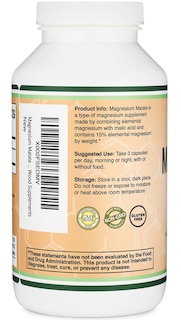 Foto 3 | Foto 3 | Suplementos De Malato De Magnesio Double Wood 1500 Mg 420 Cápsulas - Venta Internacional.