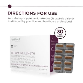 Foto 4 | Foto 4 | Suplemento: Cápsulas De 578 Mg De Longitud De Telómeros De Healthycell - Venta Internacional.