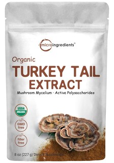 Foto 1 | Foto 1 | Suplemento Con Microingredientes, Hongos De Cola De Pavo Orgánicos, 8 Onzas - Venta Internacional.