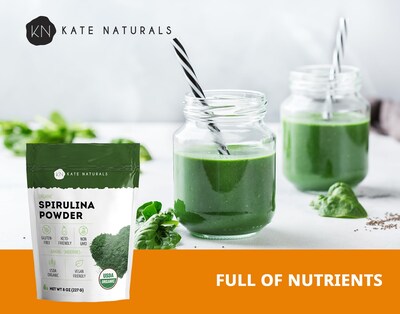 Foto 5 | Foto 5 | Espirulina En Polvo Kate Naturals Organic 240 Ml Para Apoyo Inmunológico - Venta Internacional.