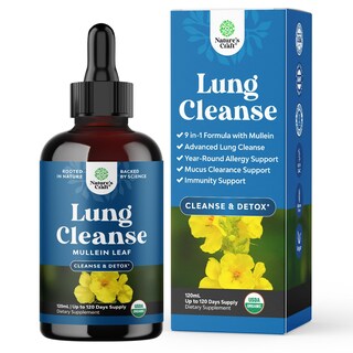 Foto 1 | Foto 1 | Suplemento Natures Craft En Gotas De Hojas De Gordolobo Para Desintoxicación Pulmonar, 60 Ml - Venta Internacional.