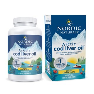 Foto 1 | Foto 1 | Suplemento De Aceite De Hígado De Bacalao Ártico De Nordic Naturals 180 Cápsulas Blandas - Venta Internacional.