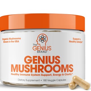 Foto 1 | Foto 1 | Complementa 180 Píldoras Genius Mushroom De La Marca Genius - Venta Internacional.