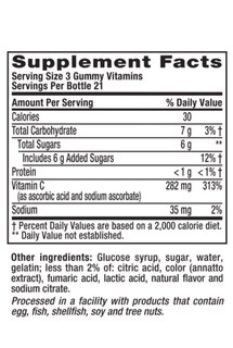 Foto 3 | Foto 3 | Vitafusion Vitamins Power C, 63 Unidades, Gomitas Con Sabor A Naranja - Venta Internacional.