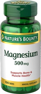 Foto 1 | Foto 1 | Suplemento Nature's Bounty Magnesio 500 Mg 100 Comprimidos - Venta Internacional.