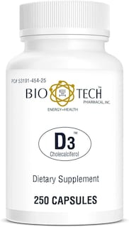 Foto 1 | Foto 1 | Suplemento Bio-tech Pharmacal De Vitamina D3 5000 Ui 250 Cápsulas - Venta Internacional.