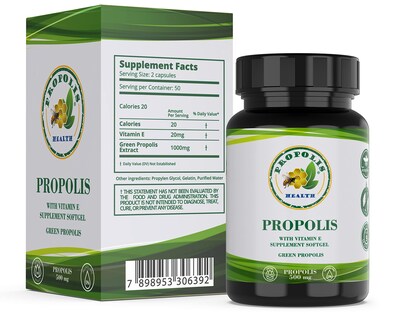 Foto 2 | Foto 2 | Suplemento Propolis Health, Gel Blando De Propóleo De Abeja, 1000 Mg - Venta Internacional.