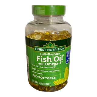 Foto 1 | Foto 1 | Aceite De Pescado Supplement Finest Nutrition De Tamaño Medio, 1200 Mg - Venta Internacional.
