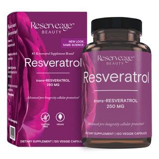 Foto 1 | Foto 1 | Suplemento Reserveage Beauty Resveratrol 250 Mg 120 Cápsulas - Venta Internacional.
