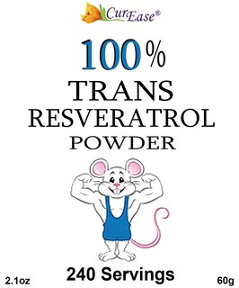 Foto 2 | Foto 2 | Suplemento En Polvo De Resveratrol Trans 100% Puro Curease, 60 G - Venta Internacional.