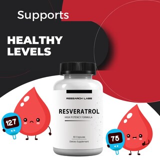 Foto 4 | Foto 4 | Resveratrol Micronizado Supplement Research Labs 1200 Mg X60 - Venta Internacional.