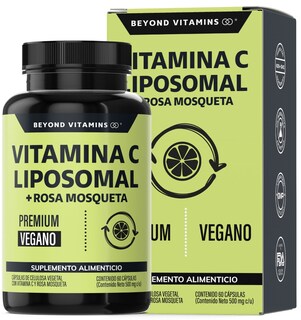 Foto 1 | Foto 1 | Suplemento Alimenticio Beyond Vitamins Vitamina C Liposomal 300mg Con Rosa Mosqueta 60 Cápsulas