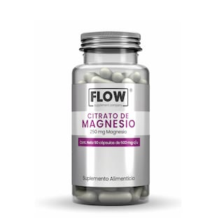 Foto 1 | Foto 1 | Flow Vitaminas Minerales Y Suplementos 90 Cápsulas Citrato De Magnesio De 500 Mg C/u