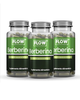 Foto 1 | Foto 1 | Flow Vitaminas Minerales Y Suplementos 3 Pack De Berberina Con 270 Cápsulas De 500 Mg C/u