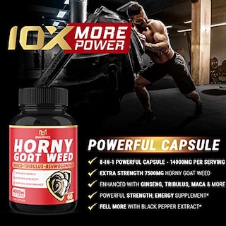Foto 4 | Foto 4 | Suplemento Bmvinvol Horny Goat Weed 14000 Mg Con Maca, Tribulu - Venta Internacional.