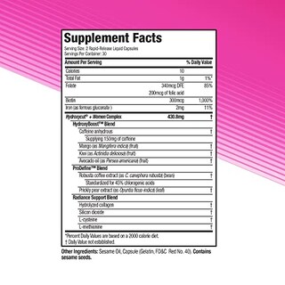 Foto 3 | Foto 3 | Complemente Las Píldoras Hydroxycut Max Women Con Biotina Y Colágeno - Venta Internacional.