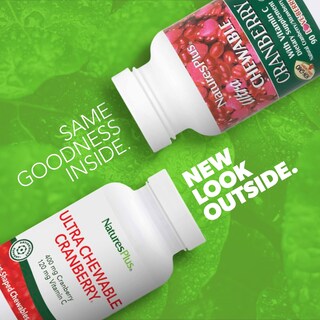 Foto 2 | Foto 2 | Suplemento Nature's Plus Ultra Masticable De Arándano Rojo 200 Mg Con Vitamina C - 90 Tabletas - Venta Internacional.