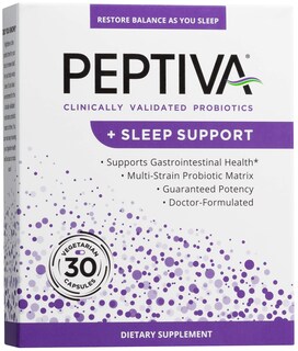 Foto 1 | Foto 1 | Complemente El Probiótico Peptiva De 26 Mil Millones De Cfu Con Soporte Para Dormir - Venta Internacional.