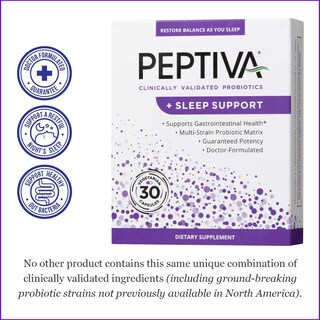 Foto 4 | Foto 4 | Complemente El Probiótico Peptiva De 26 Mil Millones De Cfu Con Soporte Para Dormir - Venta Internacional.