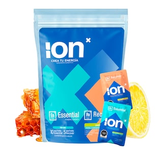 Foto 1 | Foto 1 | Ion X | Electrolitos Orgánicos Sin Azúcar + Vitamina C | Pack To Go Essential Y Recover | 15 Sobres (10 Essential + 5 Recover) |
