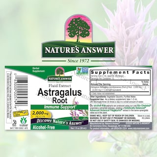 Foto 2 | Foto 2 | Suplemento Nature's Answer Raíz De Astrágalo Af 60 Ml - 2000 Mg - Venta Internacional.
