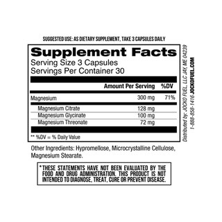 Foto 2 | Foto 2 | Suplemento Jocko Fuel Magnesium Complex, Suministro Para 30 Días - Venta Internacional.