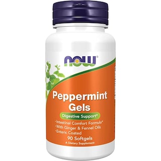 Foto 1 | Foto 1 | Cápsulas De Menta Now Peppermint Gels 90 Softgels