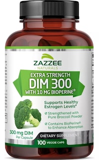 Foto 1 | Foto 1 | Suplemento Zazzee Dim Bioperine 300 Mg Brócoli Orgánico, Ayuda A La Piel, Hormonas Y Antioxidante 100 Cápsulas