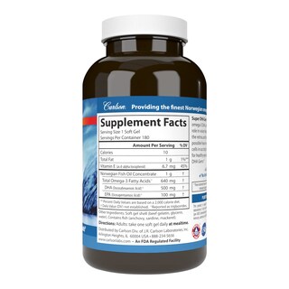 Foto 2 | Foto 2 | Suplemento Carlson Super Dha Gems 500 Mg De Dha 640 Mg De Ácidos Grasos - Venta Internacional.