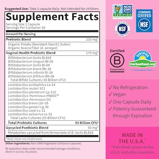 Foto 5 | Foto 5 | Suplemento De Probióticos De Ph Formulados Por El Dr. Garden Of Life Para Mujeres - Venta Internacional.