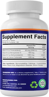 Foto 7 | Foto 7 | Suplemento De Calcio Vitamático De 1200 Mg Con D3, K2 Y B12 365 Tabletas - Venta Internacional.