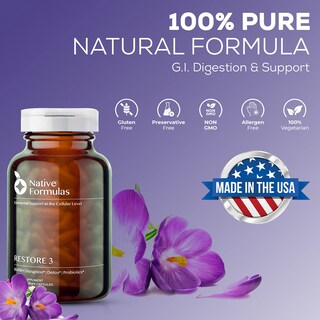 Foto 4 | Foto 4 | Suplemento Native Formulas Restore 3 Proteolitic Enzyme & Sp - Venta Internacional.