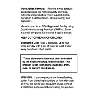 Foto 6 | Foto 6 | Suplemento Native Formulas Restore 3 Proteolitic Enzyme & Sp - Venta Internacional.